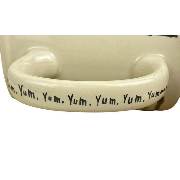 Vtg 1997 Three Dog Bakery Whimsical Cartoon Yummy Coffee Mug Kansas City USA - Picture 5 of 13